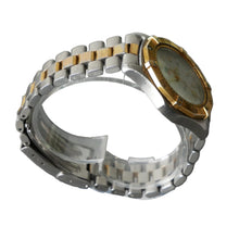 Load image into Gallery viewer, Two-tone silver and gold watch on a gray background