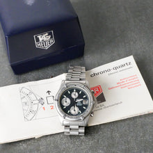 Load image into Gallery viewer, Vintage Heuer, 2000 (Circa mid 80's), Panda dial, 40mm, Quartz, Chronograph, 262.006 (In Stock Item)