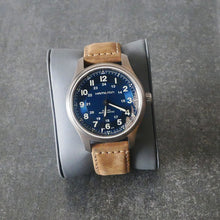Load image into Gallery viewer, Hamilton, Khaki Field, Titanium, Automatic, 42mm, Blue Dial, (full set)