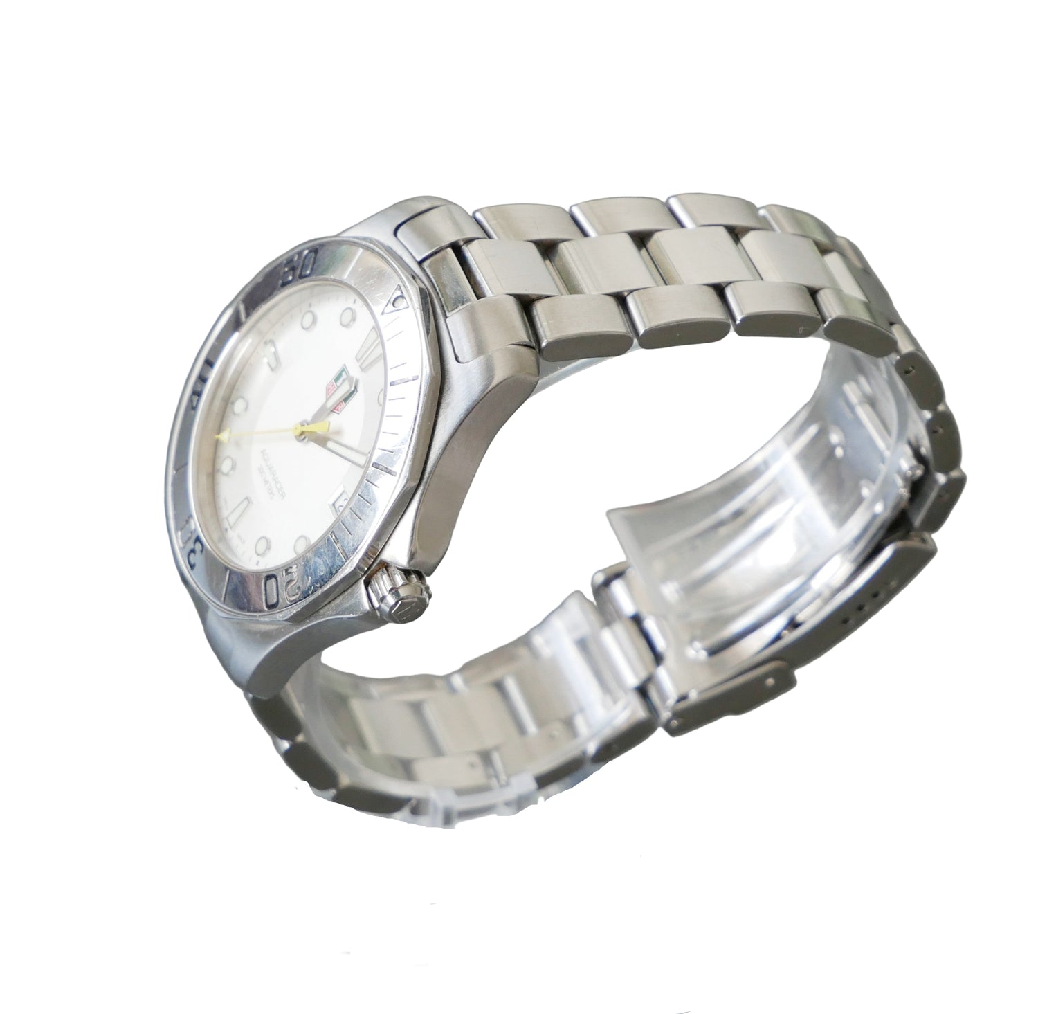 Tag Heuer, Aquaracer, 39mm, Silver dial, Quartz, WAB1111.BA0801