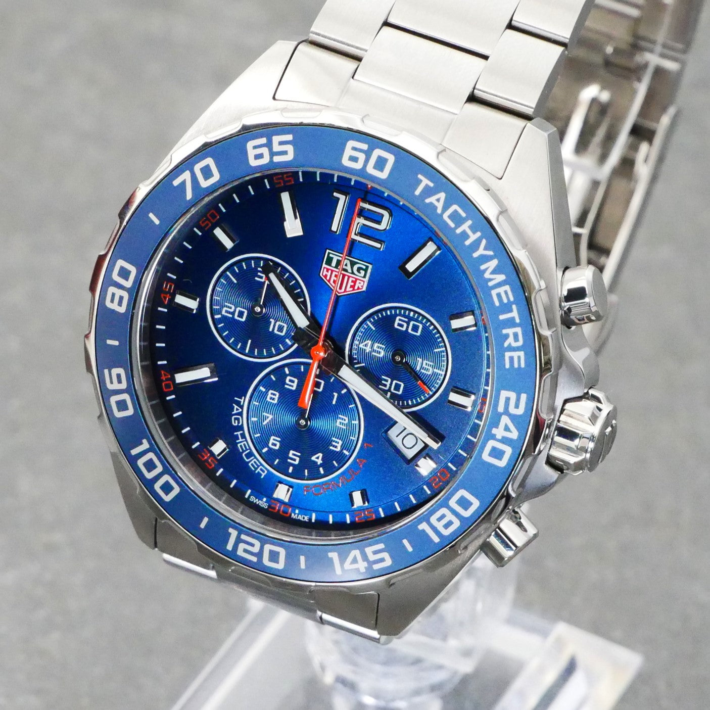 Tag Heuer, Formula 1, Quartz Chronograph, 43mm, model - CAZ1014.BA0842, Full set