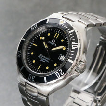Load image into Gallery viewer, Omega Seamaster 200m (Pre-bond, vintage, Circa 1998), 36mm, Black Dial, Quartz
