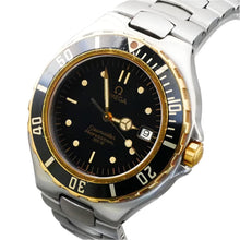 Load image into Gallery viewer, Omega Seamaster 200m (Pre-bond, vintage), 36mm, Black and Gold Dial, Quartz (In-Stock Item)
