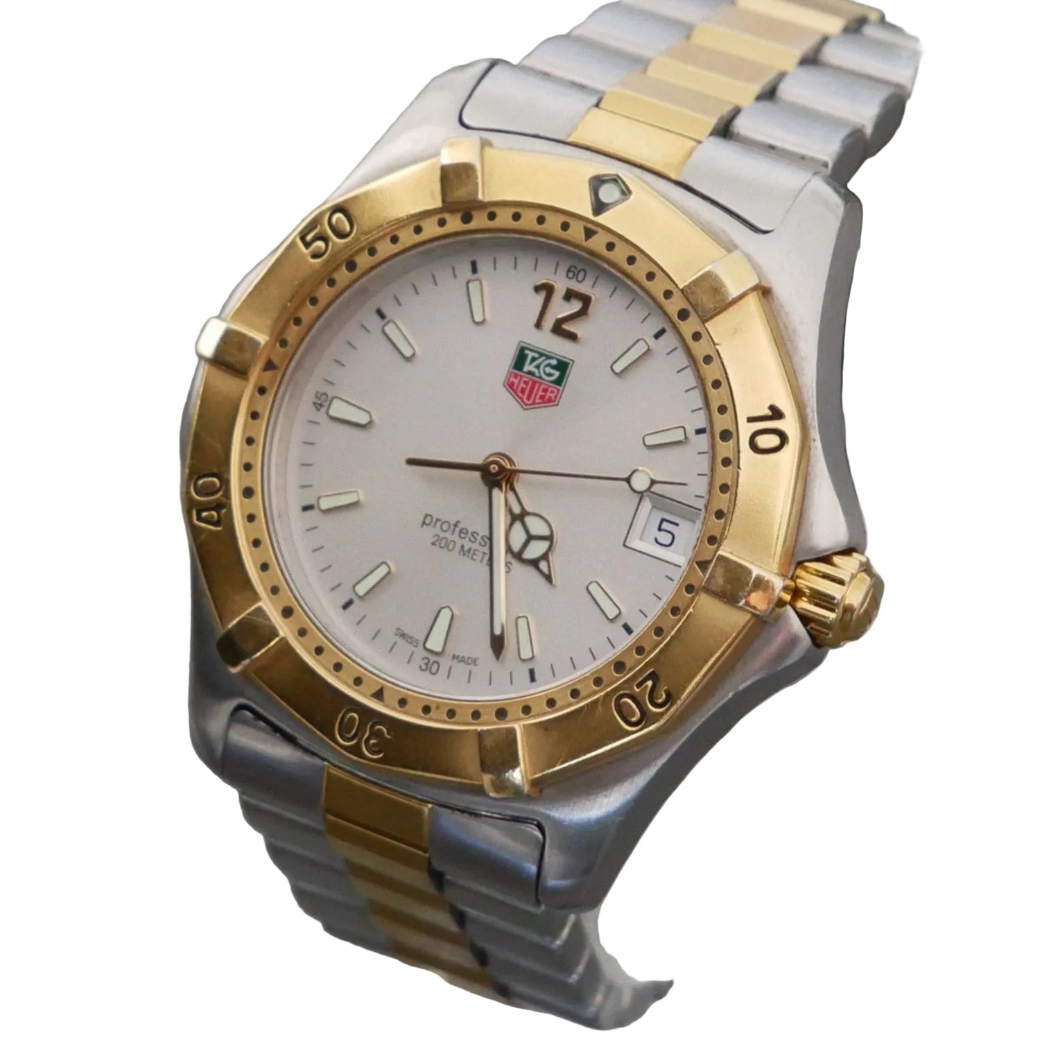 Tag Heuer 2000 2 tone, 38mm, Quartz, WK1120-0 (In-Stock item)