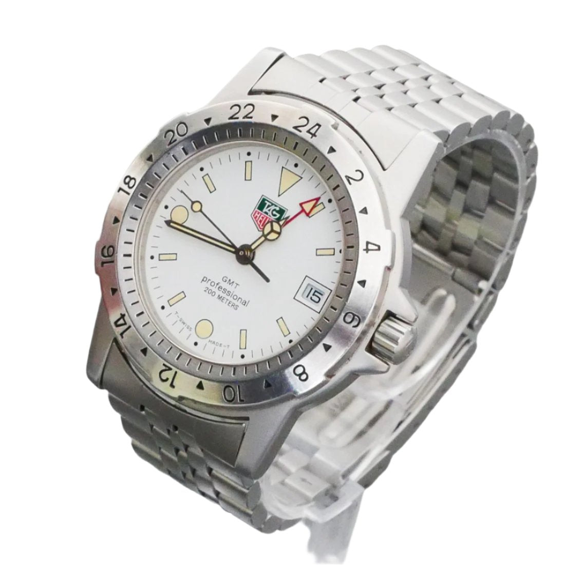 Tag Heuer GMT Jumbo Oversize (a rare find), Quartz, model 159.006 (In Stock Item)
