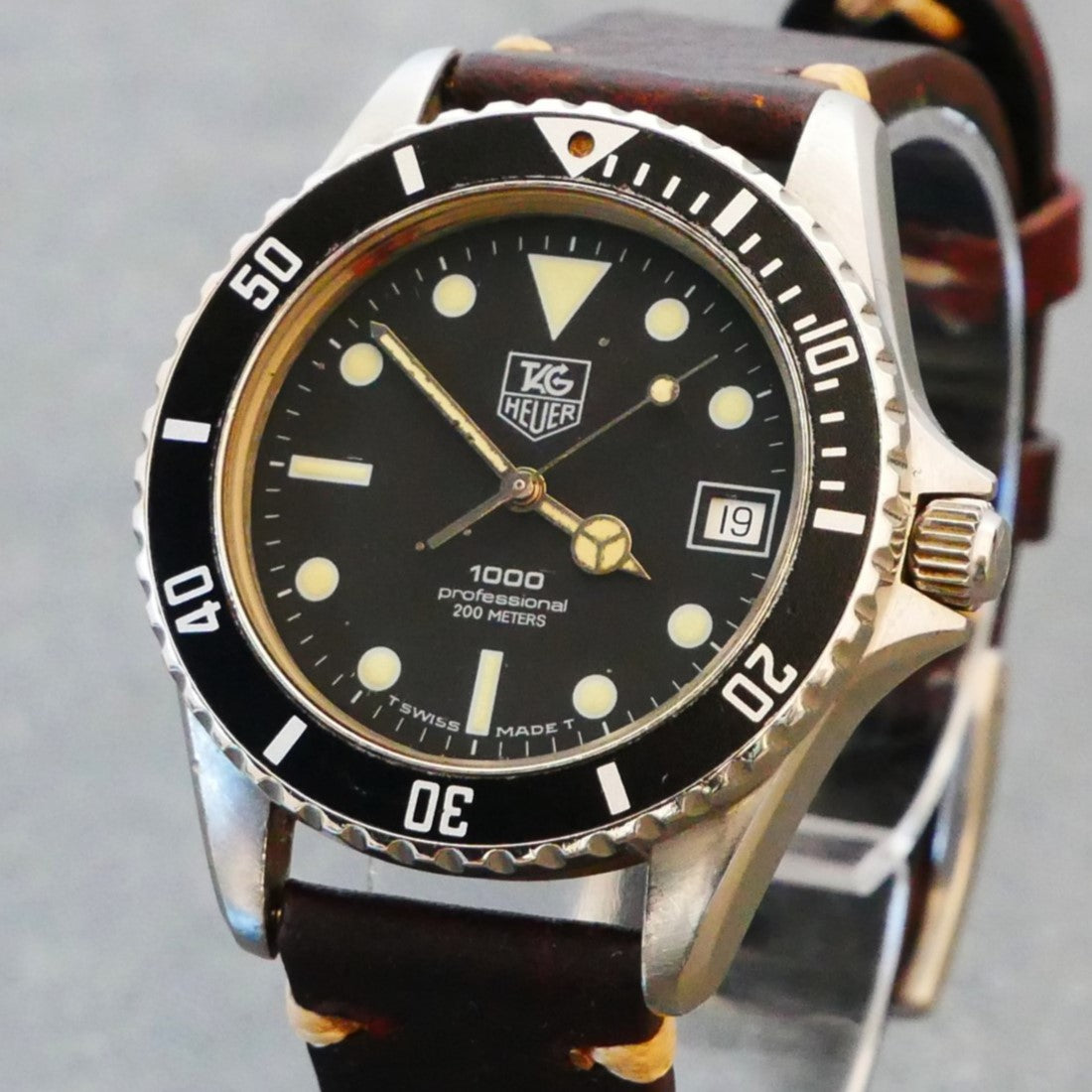 Tag Heuer, 1000 (Vintage, Circa mid 80's) 38mm, Quartz