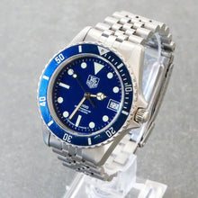 Load image into Gallery viewer, Tag Heuer, 1000 (Vintage, Circa mid 80's) 38mm, Quartz, Blue dial
