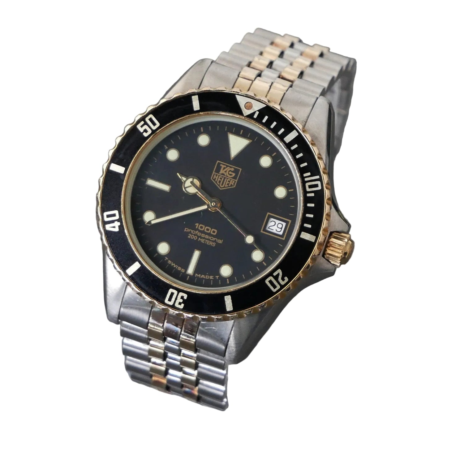 Tag Heuer 1000 two-tone, 38mm, Quartz, 980.020B (In-stock item)
