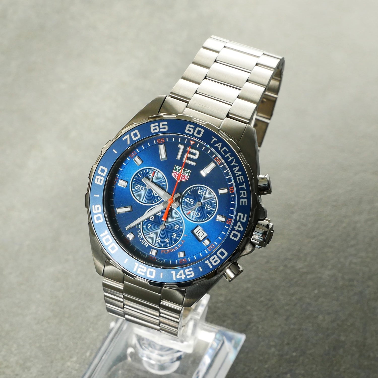 Tag Heuer, Formula 1, Quartz Chronograph, 43mm, model - CAZ1014.BA0842, Full set