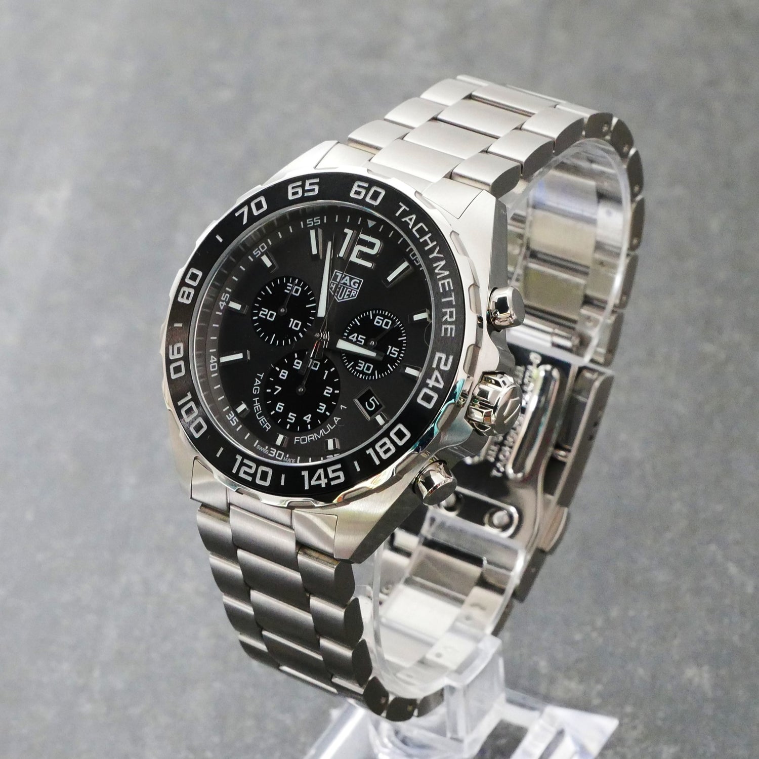 Tag Heuer, Formula 1, Steel and Ceramic Chronograph, 43 mm, Quartz, model - CAZ1011.BA0842