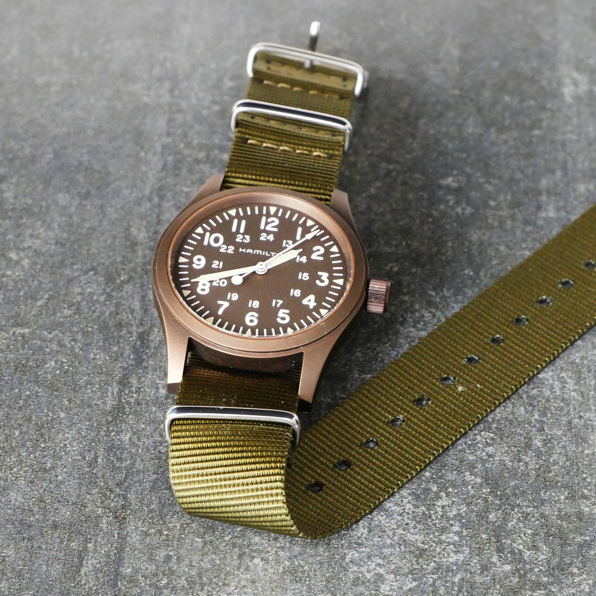 Load image into Gallery viewer, Hamilton, Khaki Field, Mechanical, Green dial, 38mm, H694490