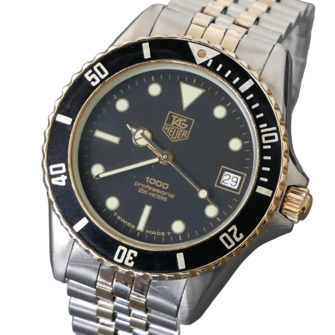 Tag Heuer 1000 two-tone, 38mm, Quartz, 980.020B (In-stock item)