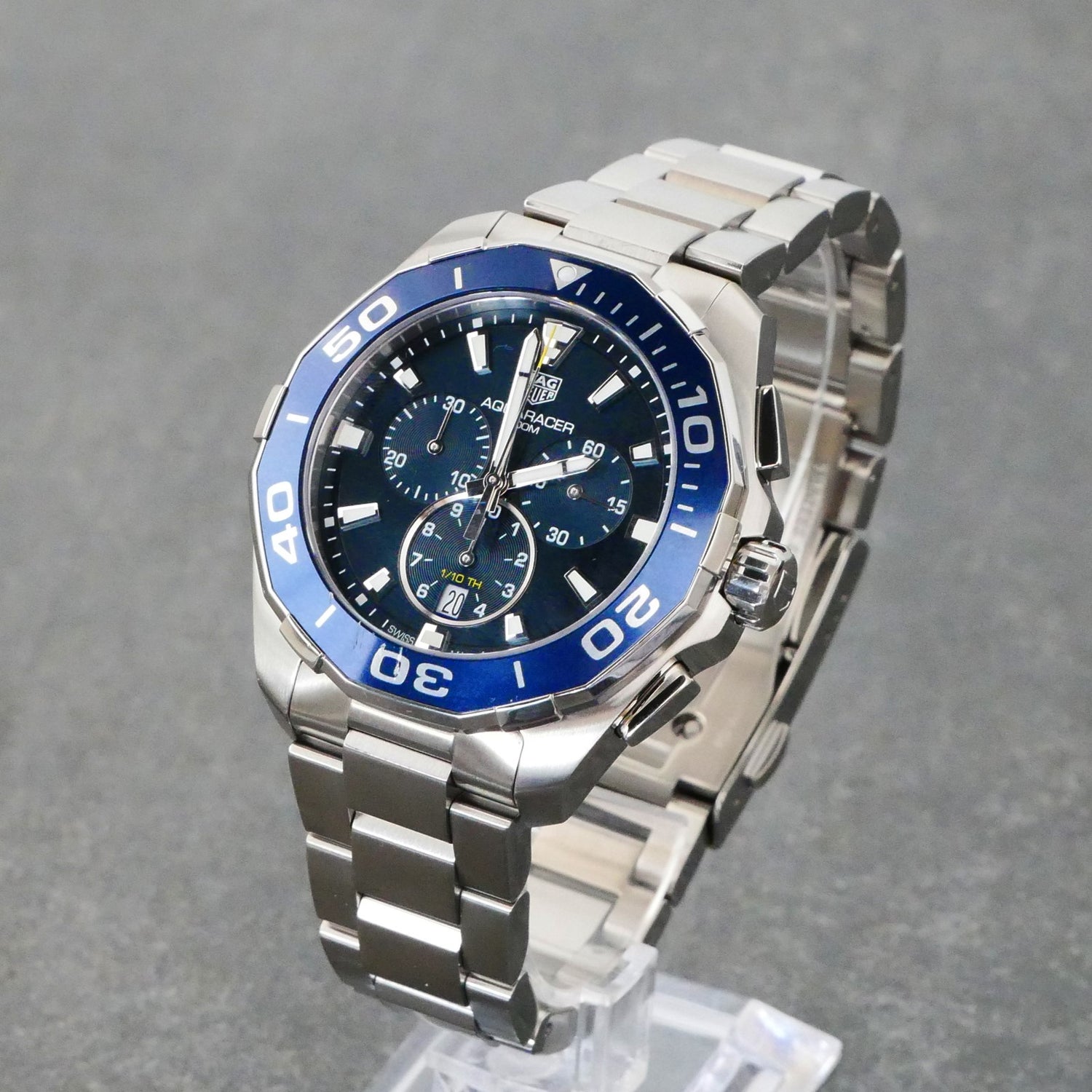 Tag Heuer, Aquaracer, Quartz Chronograph, 43mm, model - CAY111B.BA0927