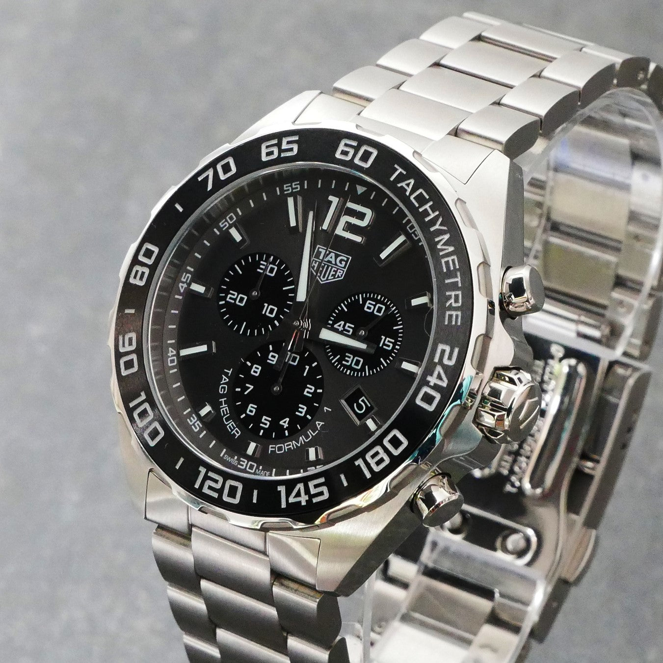 Tag Heuer, Formula 1, Steel and Ceramic Chronograph, 43 mm, Quartz, model - CAZ1011.BA0842