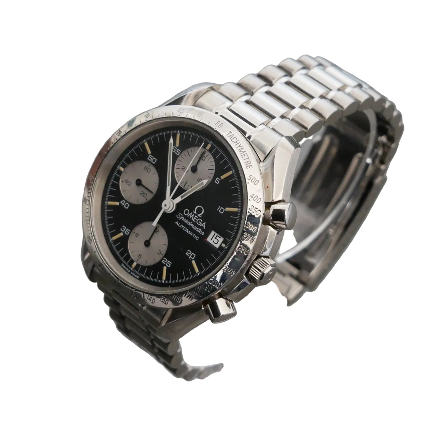 Omega Speedmaster Date (Reverse Panda), 39mm, Automatic Chronograph, 3511.50