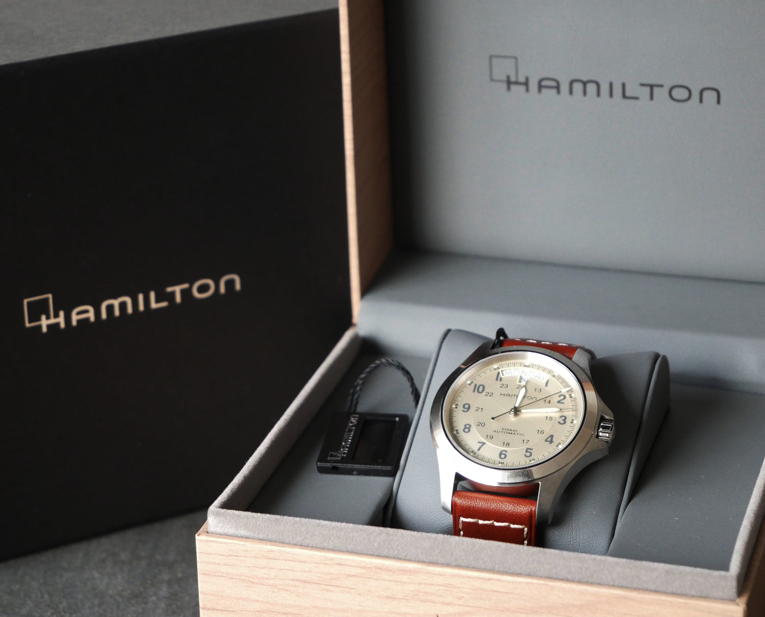 Hamilton, Khaki Field King, Automatic, 40mm, H64455523