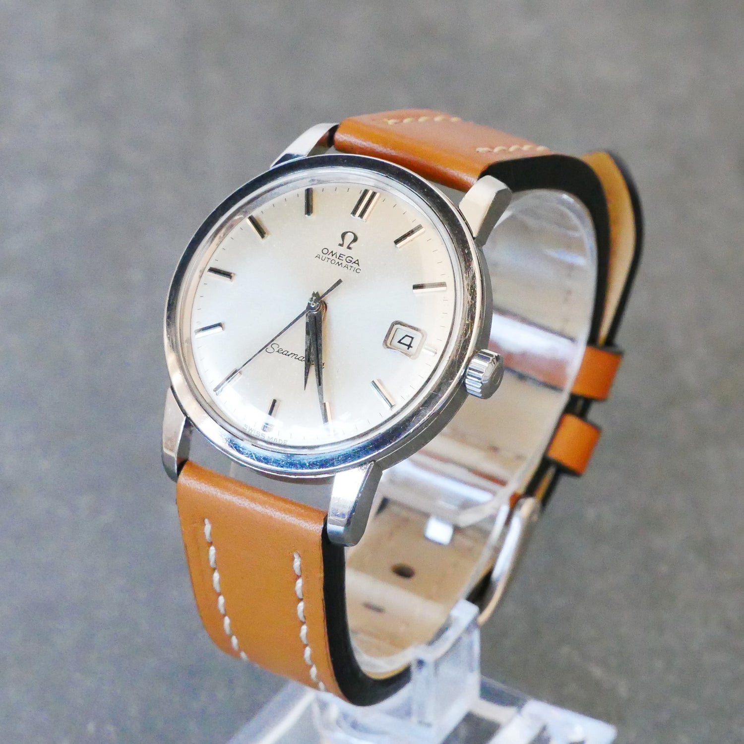 Omega Seamaster,Vintage (Circa 1964.),36mm silver dial, automatic