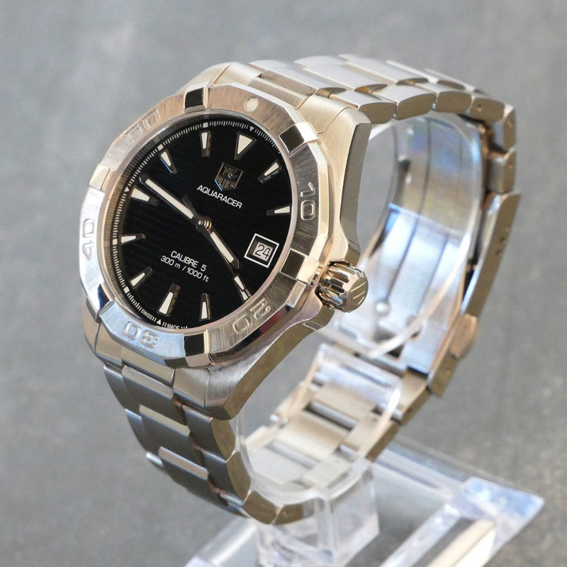 Tag Heuer, Aquaracer, 41mm, Black dial, Automatic, model - WAY2110.BA0928