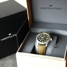 Load image into Gallery viewer, Hamilton, Khaki Field Mechanical, 38mm, H69439363 (mint condition, as new) (In Stock Item)
