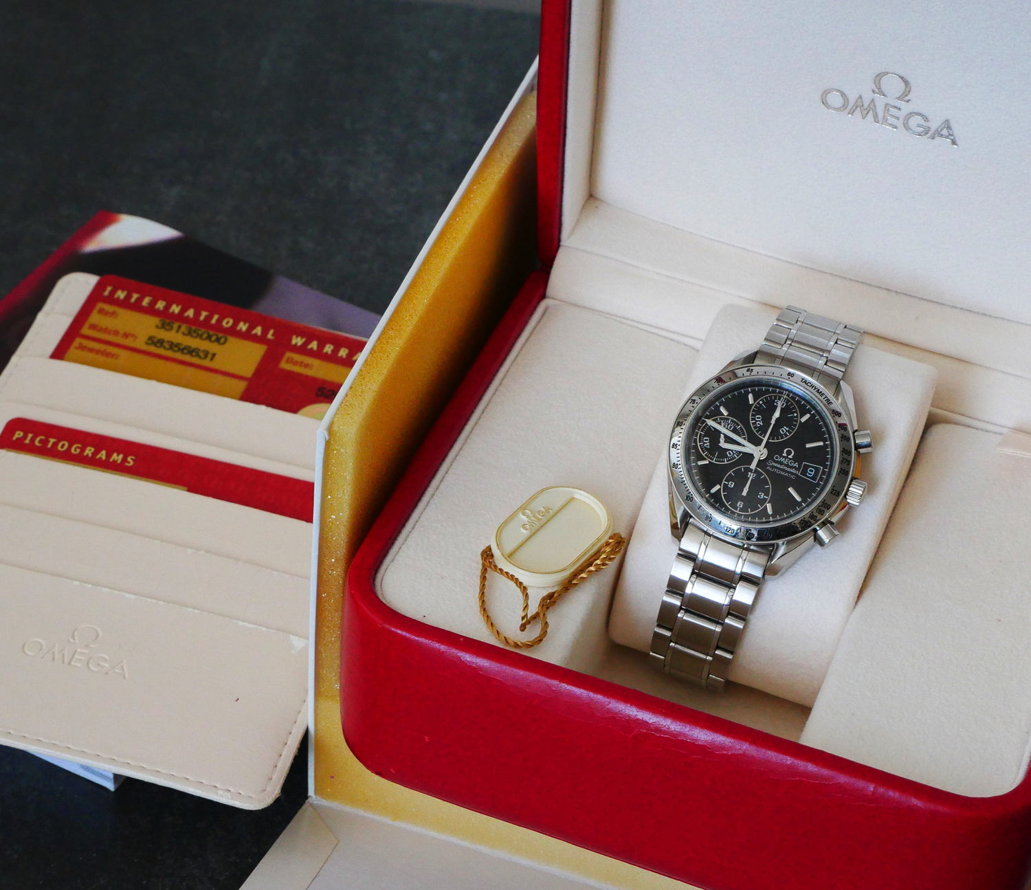 Omega Speedmaster, Automatic Chronograph, 39mm, model 3513.50.00
