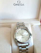 Load image into Gallery viewer, Omega Seamaster Aqua Terra, (mid-size) 36mm Quartz, model 2518.30
