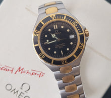 Load image into Gallery viewer, Omega, Seamaster 200m, 2 tone (black and gold),
